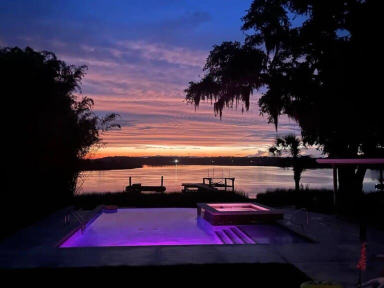 pool at night 2